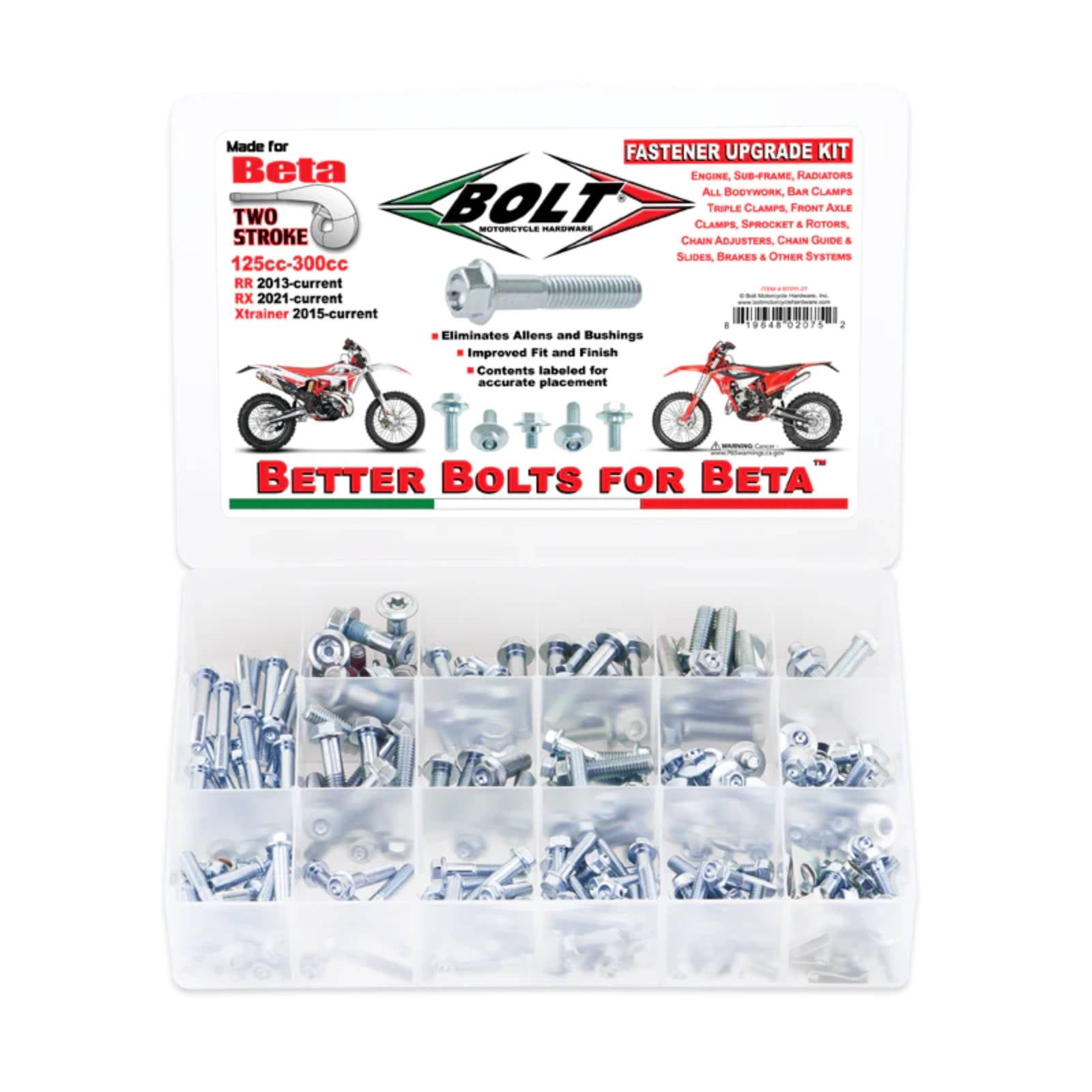 Boulon, BOLT BETA PRO PACK - 2 Temps