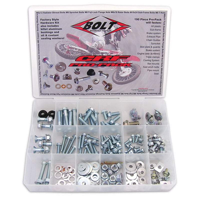 Boulon, BOLT CRF PRO PACK - 2008-CRFPP