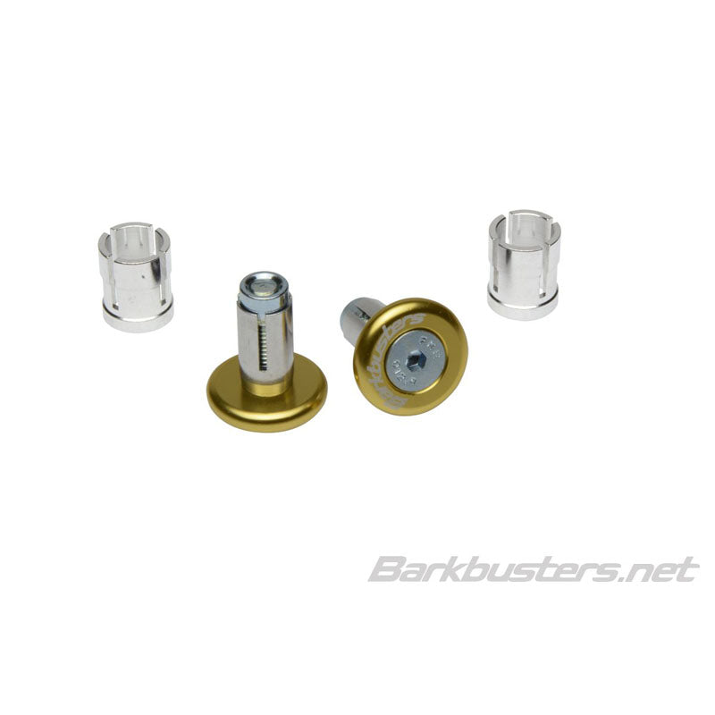 Barkbusters, Barkbusters Bar End Plug 14mm/18mm - Or (la paire)