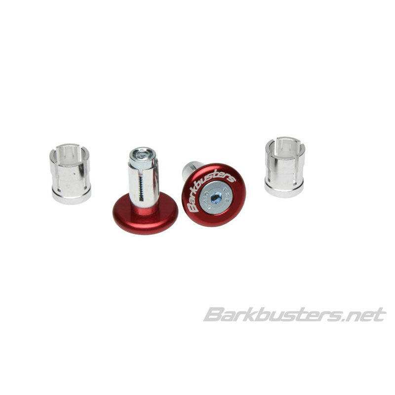 Barkbusters, Barkbusters Bar End Plug 14mm/18mm - Rouge (la paire)