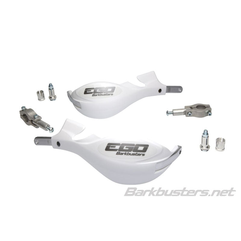 Barkbusters, Barkbusters Handguard Ego Mini - Blanc (65/80cc MX Bike)