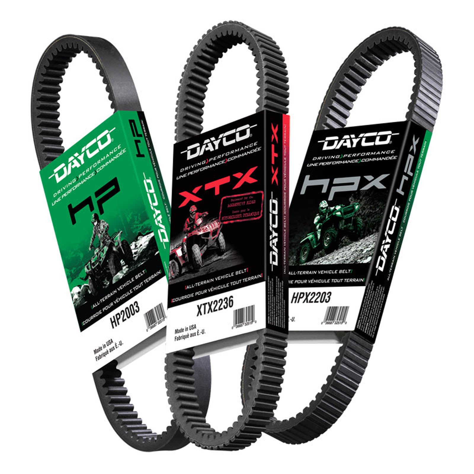 Dayco, COURROIE DAYCO ATV XTX KAWASAKI