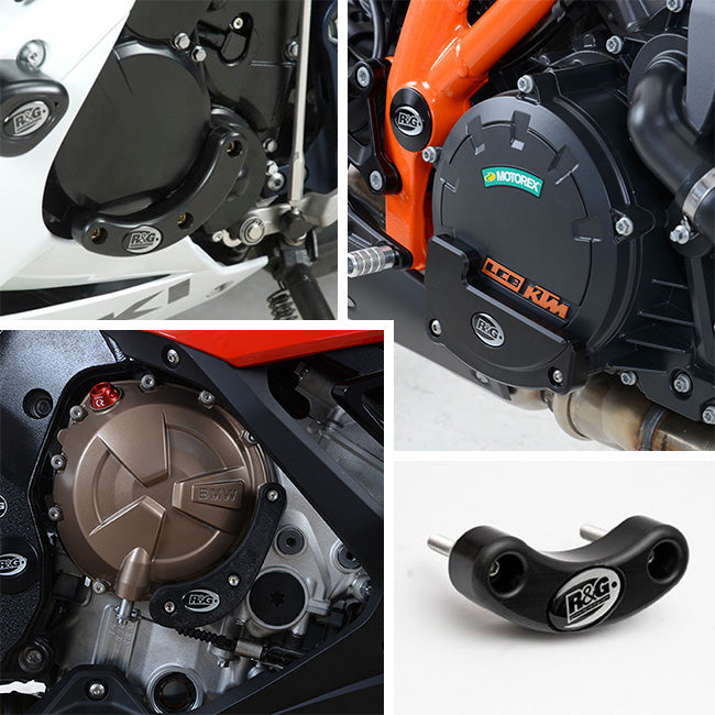 Motos Bayride, *Couvercle de carter moteur en carbone RHS BMW R1200 R&G (ECS0082C)