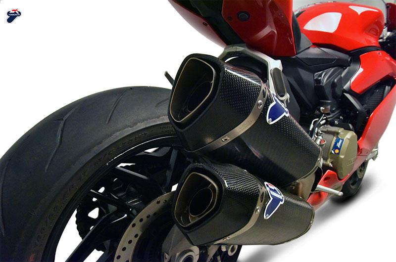 Termignoni, D169 - TERMIGNONI Ducati Panigale 959 (16/19) Echappement Carbon Dual Slip-on (homologué EU)