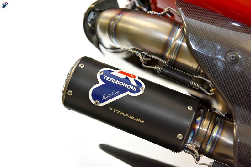 Termignoni, D195 - TERMIGNONI Ducati Panigale V4 Titanium Full Exhaust System (racing)