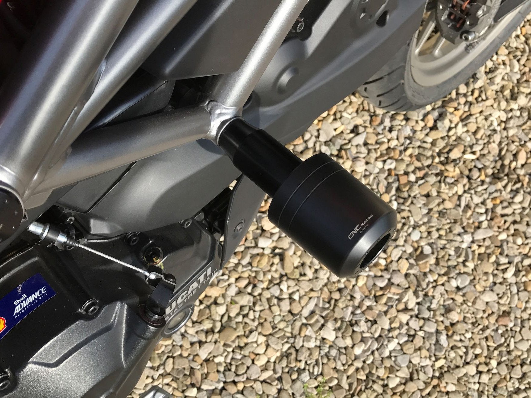 CNC Racing, TC314 - CNC RACING Ducati Multistrada 1200/1260/950/V2 Cadre Protection Sliders