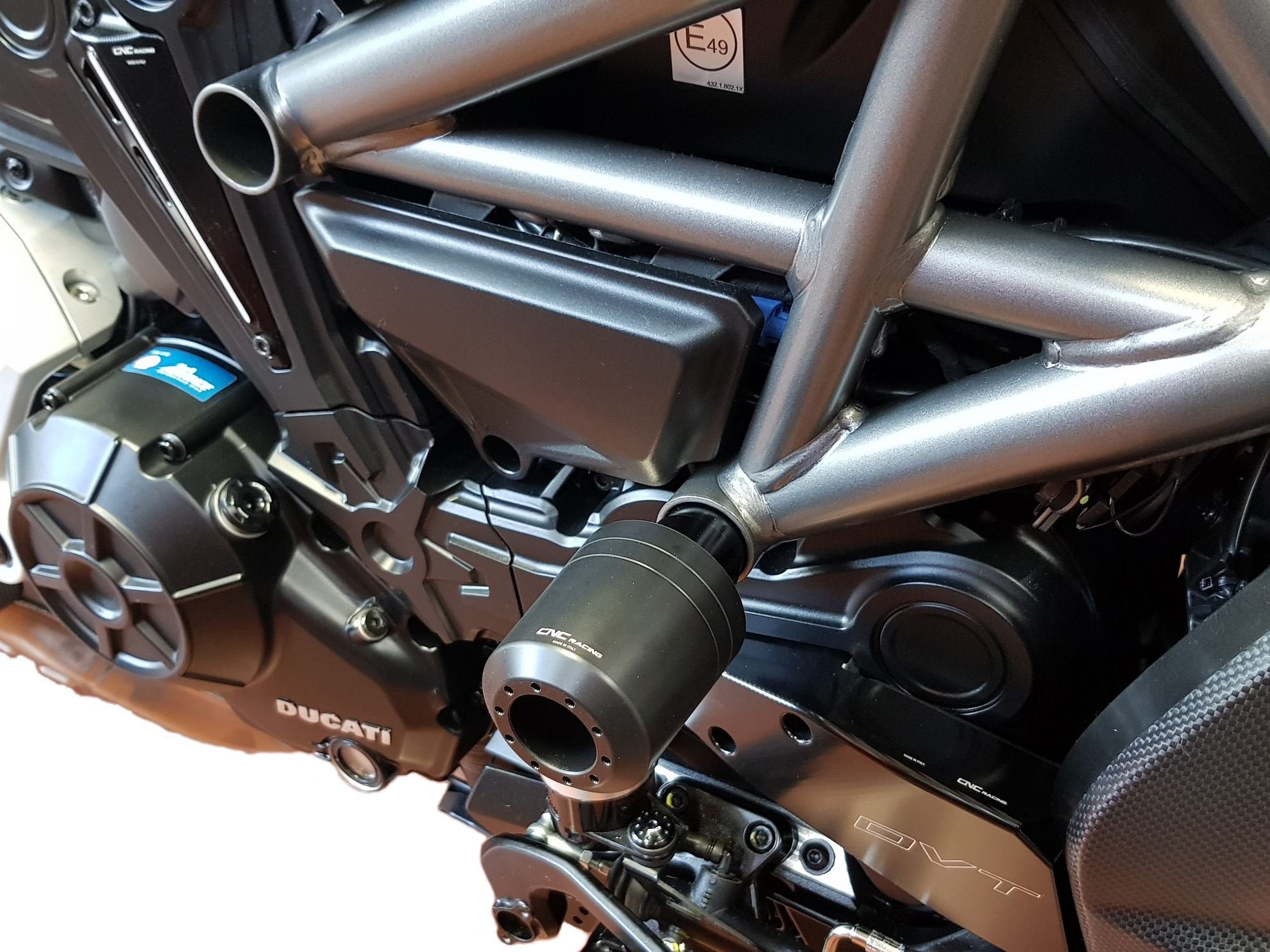 CNC Racing, TC315 - CNC RACING Ducati XDiavel Frame Crash Protectors